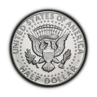 UNITED STATES. 1966, 50 Cents, Silver - Kennedy JFK Half Dollar San Francisco 02