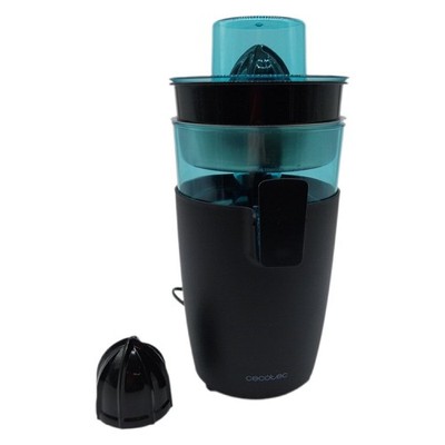 Cecotec Elektrischer Orangenentsafter Zitrus TowerAdjust Easy Black 800 Inox. 80