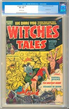 Witches Tales #9 High Grade Pre-Code Horror Golden Age Harvey Comic 1952 CGC 8.5