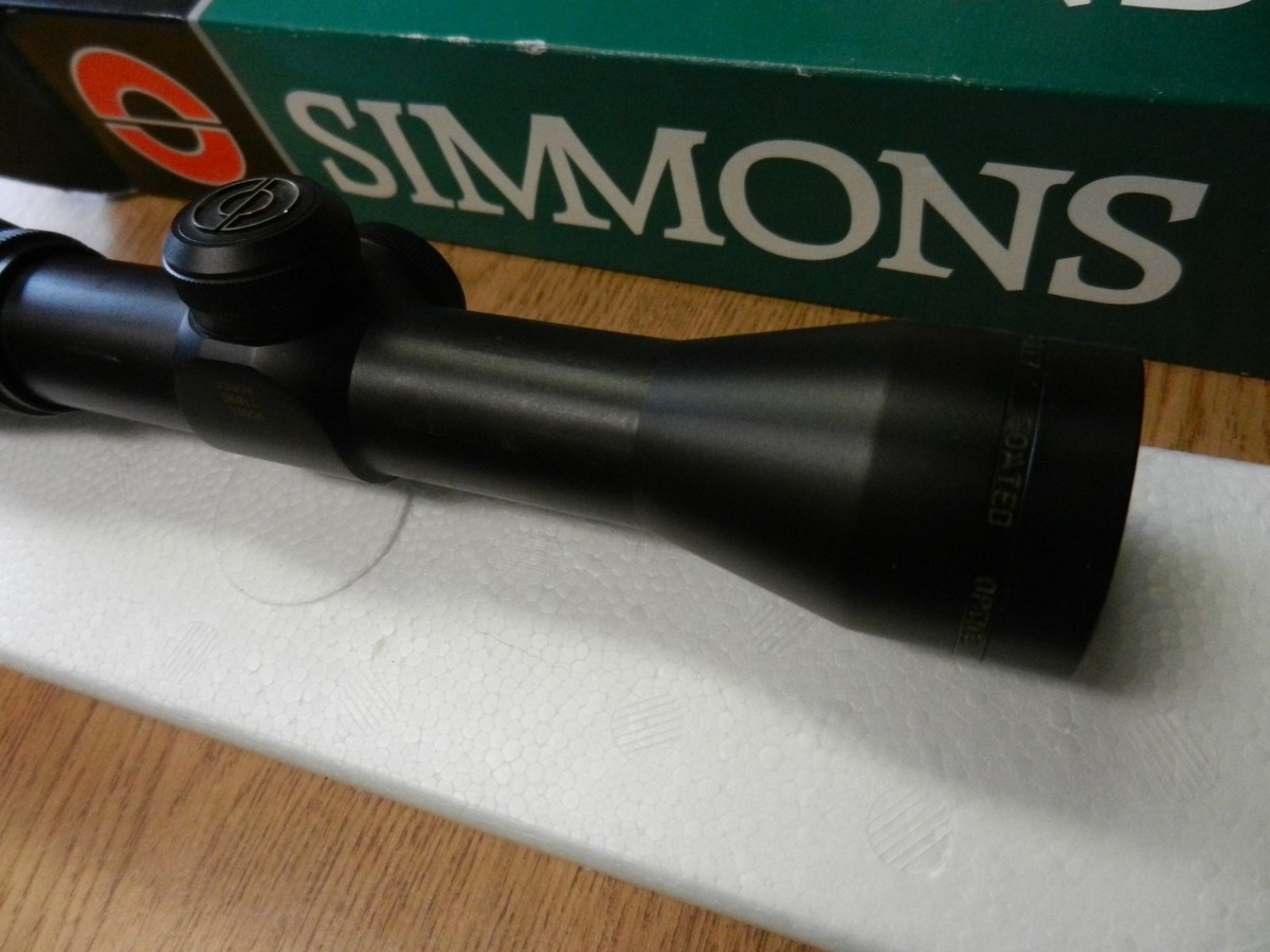 Vintage Simmons 2x32MM Shotgun Scope Pro Diamond Reticle Matte