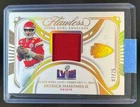 2024 Flawless Patrick Mahomes II Super Bowl Jersey #7/25 Chiefs