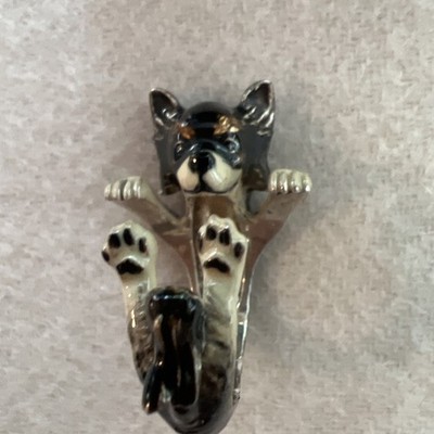Dog Fever Ring Sterling Silver & Enamel Retail: $360 Multiple Dog's
