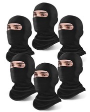 6 Pieces Balaclava Face Mask, Ski Cooling Neck Gaiter, UV Protector Motorcycl...