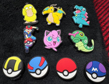 Pokemon - 10pc Shoe Charms fits crocs - FREE SHIPPING