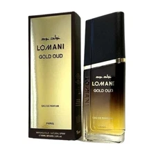Lomani Gold Oud by Lomani Eau De Parfum Spray 3.3 oz for Men. Free Shipping