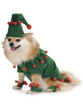 Holiday Elf Dog Costume
