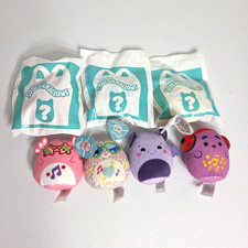 McDonald s Happy Meal Squishmallows Plush Toys 3 New 4 Used