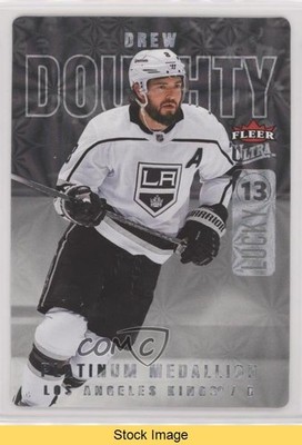 2021 Fleer Ultra Lucky 13 Platinum Medallion Achievement Drew Doughty READ u2v