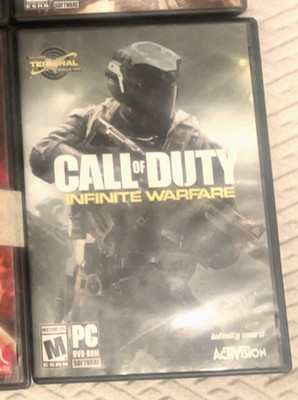 Call of Duty: Infinite Warfare (PC, DVD Rom 2016) Activision 6 Disc Preowned, VG