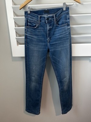 Mother The Mid Rise Dazzler Ankle Jean in Wish On A Star Wash Womens 25