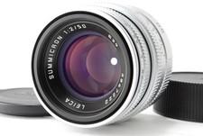  Top MINT Leica Summicron 50mm F/2 E39 Silver Limited for L39 Lens from JAPAN