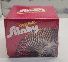 Vintage Original Metal Slinky Walking Spring Toy James Industries Sealed New