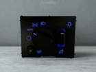 03-06 Headlight Switch Silverado Sierra Blue LED with Custom Dimmer Lighting
