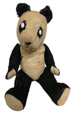 Rare Vintage Teddy Bear Panda 16 Inch Jointed