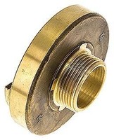 "Storz-Kupplung G 1-1/4\"(AG), 52-C, Messing Werkstoff:Messing Storz-GrößE:52-C"