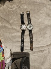 2 Vintage ELVIS PRESLY WRISTWATCHS - EPE/SUTUS - UNTESTED - See Pics