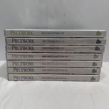 PieceWork - 2002 - 2012 DVD Collections (Lot of 7) 5 - NEW SEALED, 2 - Like New
