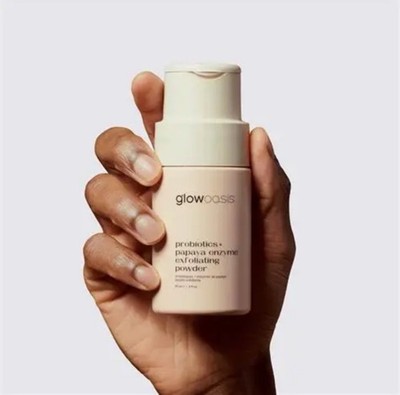 Glow Oasis Probiotic Papaya Enzyme Exfoliating Powder 90ml 3 fl. oz