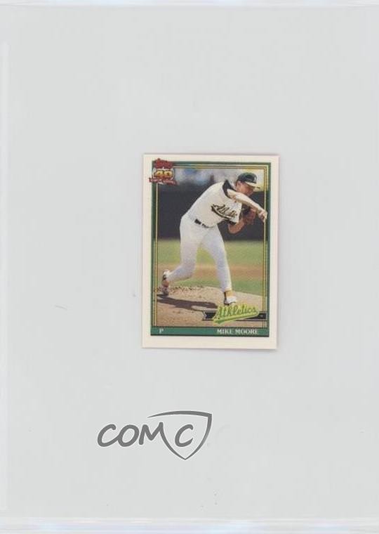 1991 Topps Micro Mike Moore #294 fm0