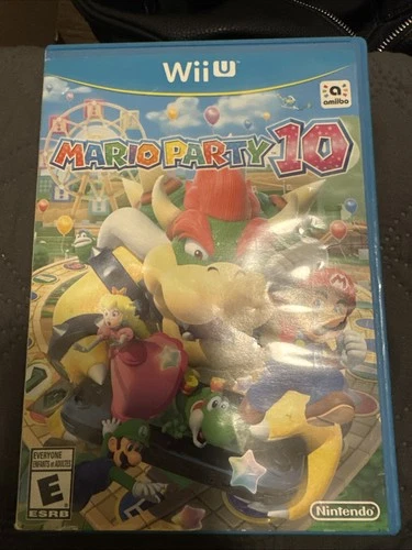 Mario Party 10 (Nintendo Wii U, 2015) CIB Complete In Box Tested Working