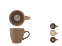 H&h Paket 6 Cups Caffè Cancum Porzellan AußEn Brown International Cc