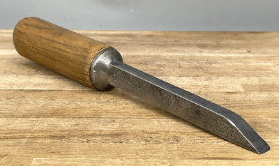 Vintage Schwerlast John Green 9/16'' Einsteckmeißel Schwein Aufkleber Holzbearbeitungswerkzeug