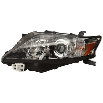 Headlight For 2010-2012 Lexus RX350 Canada Built Left Halogen With Bulb CAPA