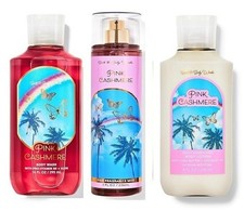 Bath Body Works Pink Cashmere 3-Piece Set Body Wash Lotion Mist Gift set