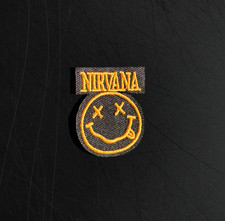RARE mini NIRVANA ALTERNATIVE Rock music Embroidered Iron On PATCH 90s COBAIN