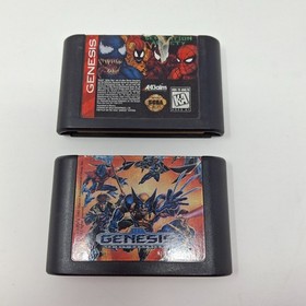 Sega Genesis Model 1 Console 1601 Bundle w/ Controller 2 Games Wires - Tested