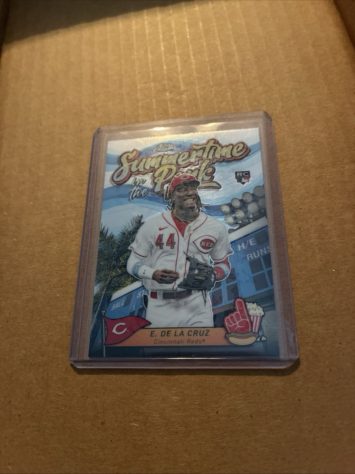 2024 Topps Chrome - Summertime in the Park Elly De La Cruz #SITP-4 (RC)