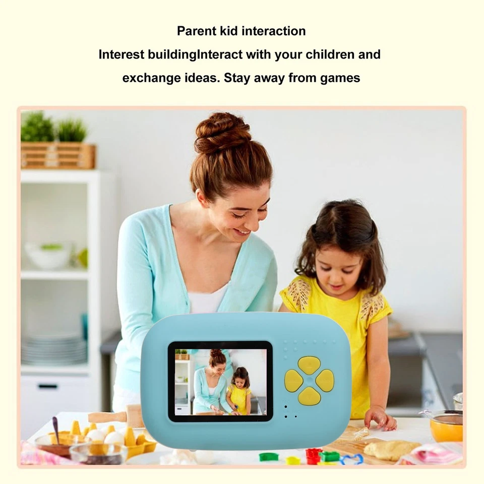 Digital Instant Print Camera With Printer Paper 16MP Portable Travel Camera - Image 2 of 4