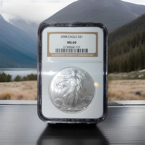 2008 U.S. Mint - NGC Graded MS69 American Eagle