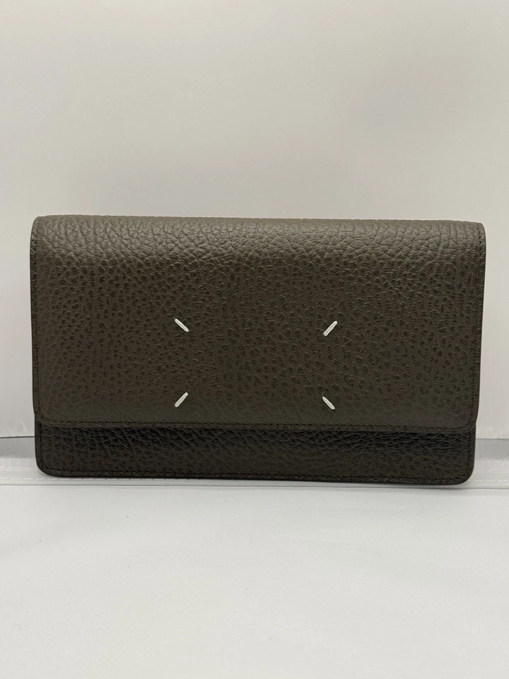 Bolso de cadena de cuatro puntadas MAISON MARGIELA color topo Foto 2 de 4