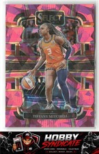 2024 Panini Select WNBA #44 Tiffany Mitchell Prizms Pink Ice