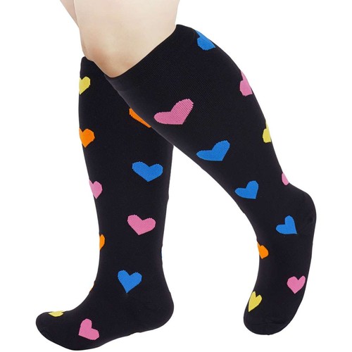 15-20 mmhg Compression Socks Stockings Mens and Womens Knee High Medical S/M-XXL - Picture 11 of 19
