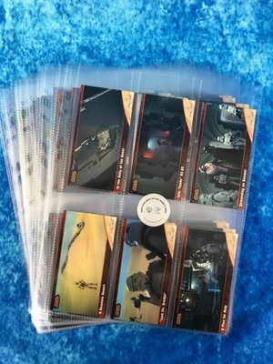 Star Wars Trilogie: Die komplette Geschichte WideVision komplettes Sammelkarten Base Set