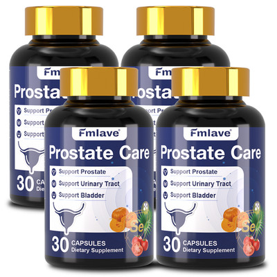 4 Pack Prostate Herbal Formula, Prostate Bladder & Urinary Support, 120 Veg Caps