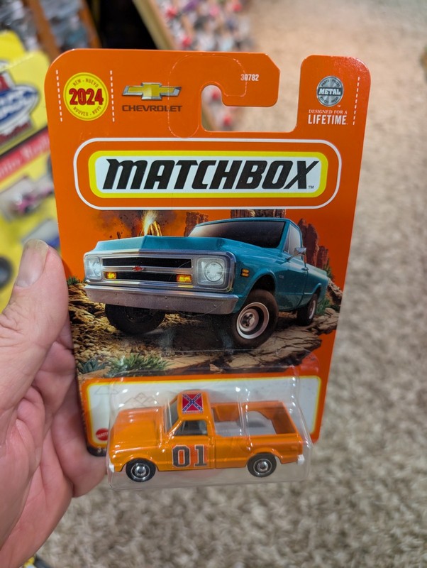 1968 Chevy C10 Truck dukes of Hazzard general Lee custom Matchbox