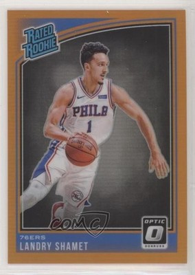 2018 Panini Donruss Optic Rated Orange Prizm 153/199 Landry Shamet Rookie RC jy3