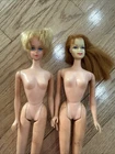 Vintage 1970's Mixed Barbie Midge Lot Of 2 Red And Blonde