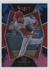 2022 Panini Select Premier Level Cosmic Prizm Luis Castillo #199 nd3