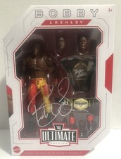 WWE BOBBY LASHLEY SIGNED WWE ULTIMATE EDITION WRESTLING FIGURE