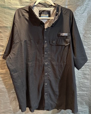 Magellan Fishing Shirt, Black Men's  Classic Fit 3 XL NWT