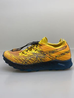 Asics Fuji Speed Trail Running Shoes Low Cut Sneakers 25Cm Ylw 1011B330 Fv228