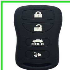 Silicone Keyless Entry Remote Fob Cover for Nissan Infiniti Models