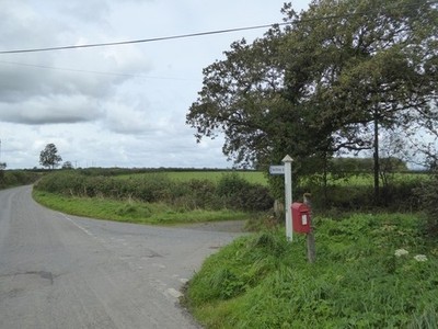 Photo 6x4 East Down Cross Padson The same road junction is in [[2777202]] c2017