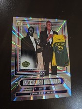 2025 Donruss WNBA DOMINIQUE MALONGA ROOKIE HOLO & FRANCHISE HOLO LASER /99 Storm
