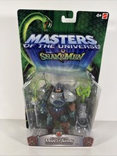 MOTU 200x Serpent Claw Man-At-Arms Figure 2003 New Sealed Card Wear