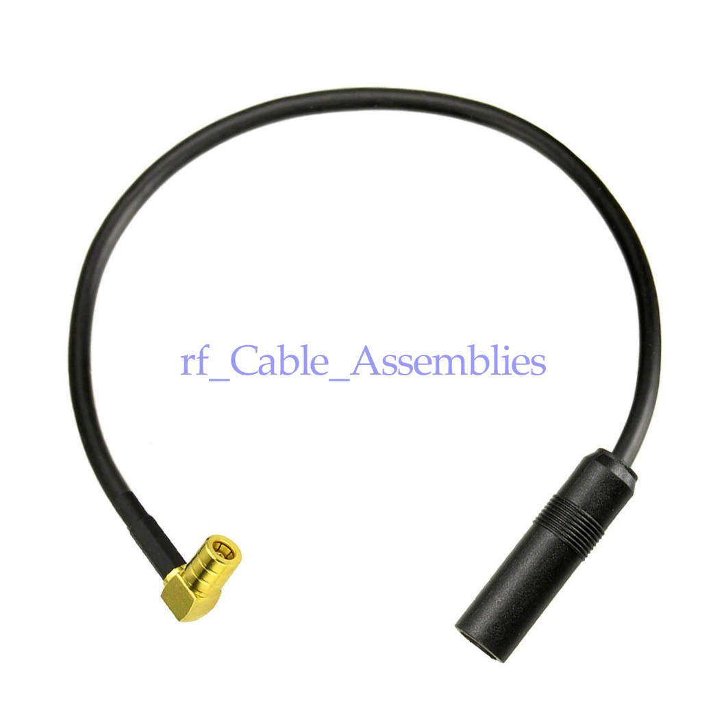 DAB+ Radio Antenna Adapter Cable DIN / SMB Car Radio Antenna Extension Lead  20cm